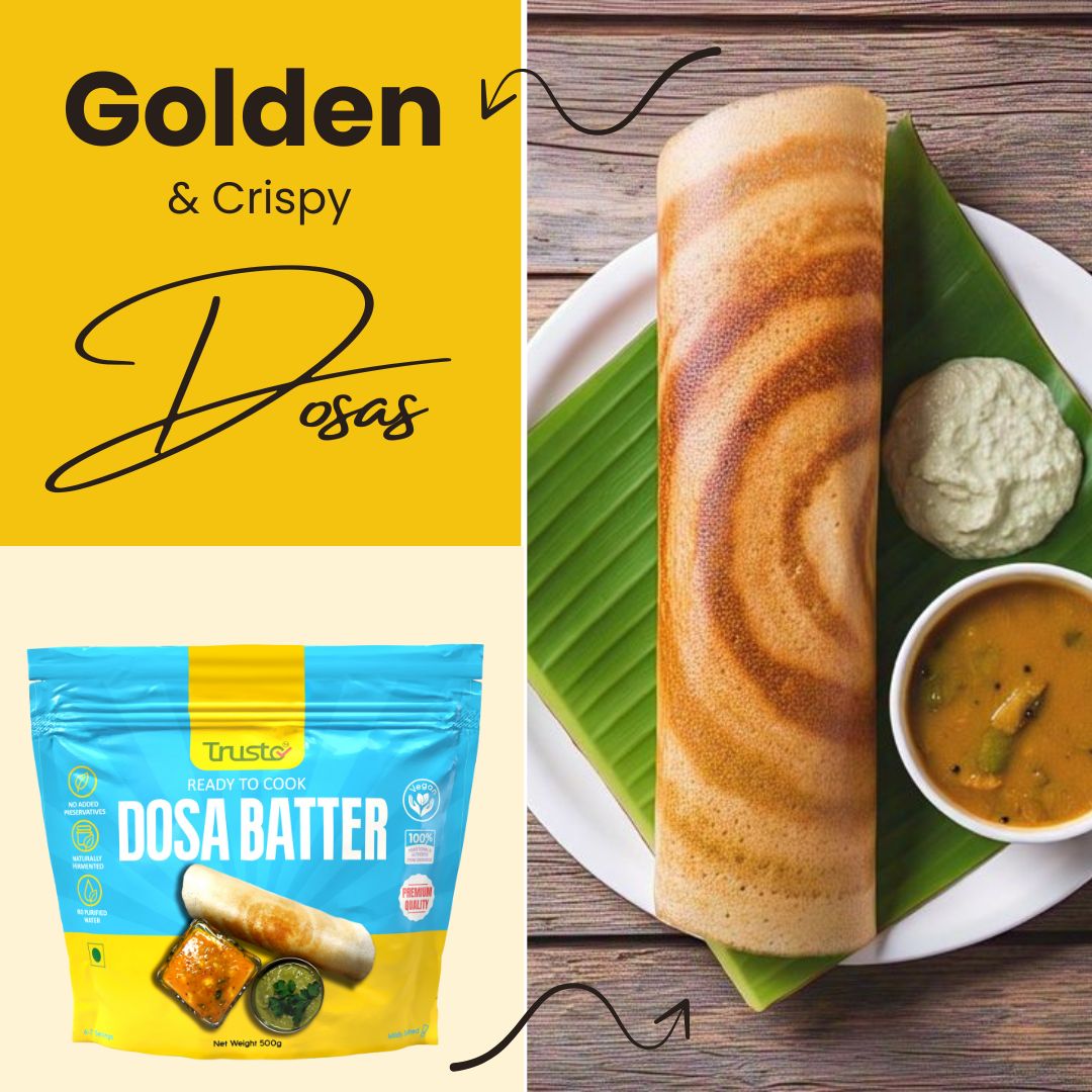 Dosa  Batter |Pack Size 500 gm Zipper Pouch