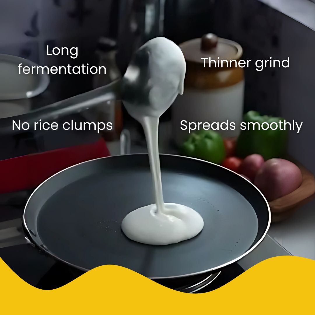 Dosa  Batter |Pack Size 500 gm Zipper Pouch