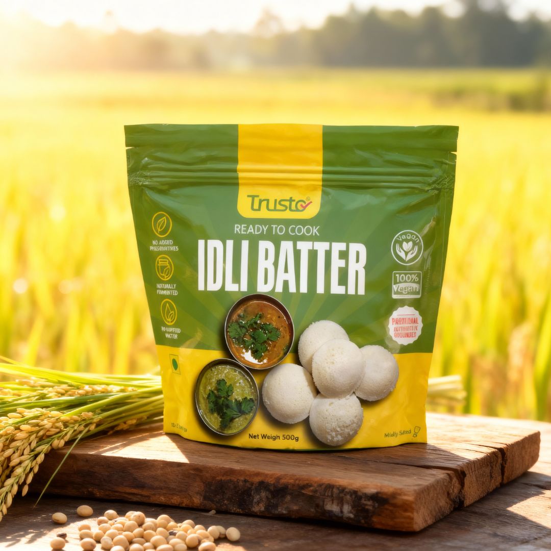 Idli Batter | Pack Size 500 gm Zipper Pouch