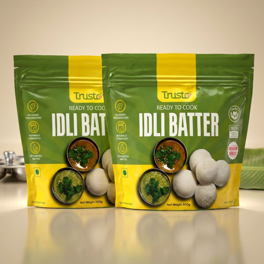 Idli Batter | Pack Size 500 gm Zipper Pouch